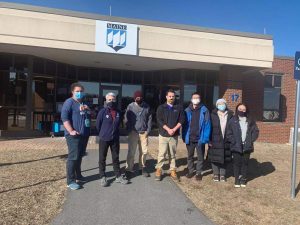 The Li lab visited the Aquaculture Research Institute at the UMaine.